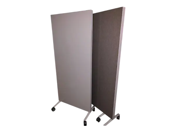 Tableau-acoustique-REANA-80x190-gris-blanc-roulettes-OCCASION