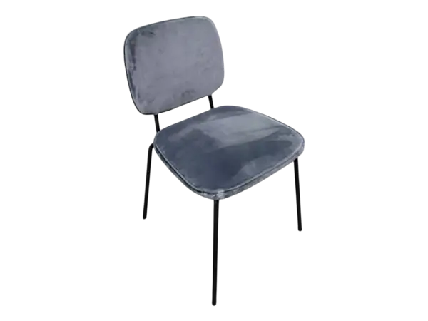 Chaise-en-velour-gris-DESIR-5-OCCASION