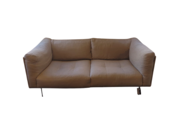 Canap-Living-Divani-Rod-XL-2-personnes-beige-OCCASION
