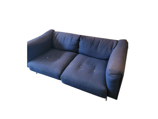 Canap-Living-divani-Rod-rod-XI-2-personnes-bleu-OCCASION