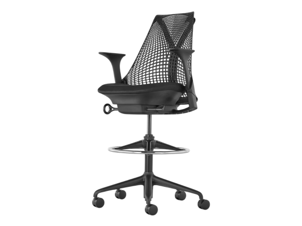 Siege-ergonomique-dessinateur-SAYL-Herman-Miller-Noir-OCCASION