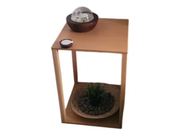 Table-basse-en-bois-carr-45x45-cm-Moyen-DISCO-OCCASION